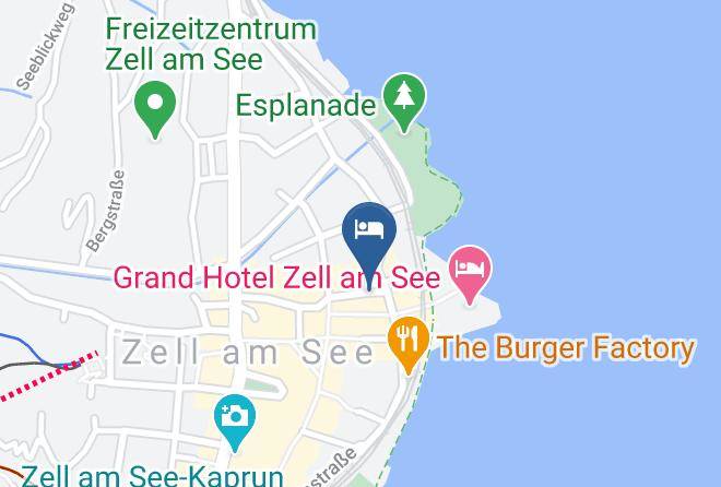 Zell Am See - Hotel Fischerwirt Zell Am See Maps