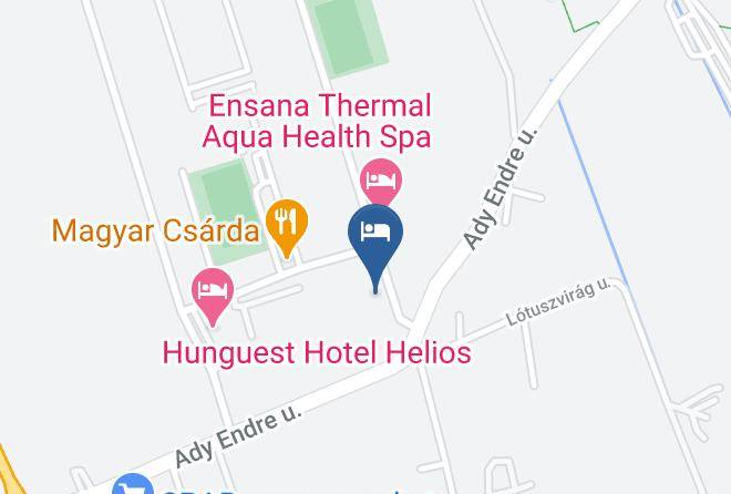 Heviz - Hotel Fit Heviz Maps
