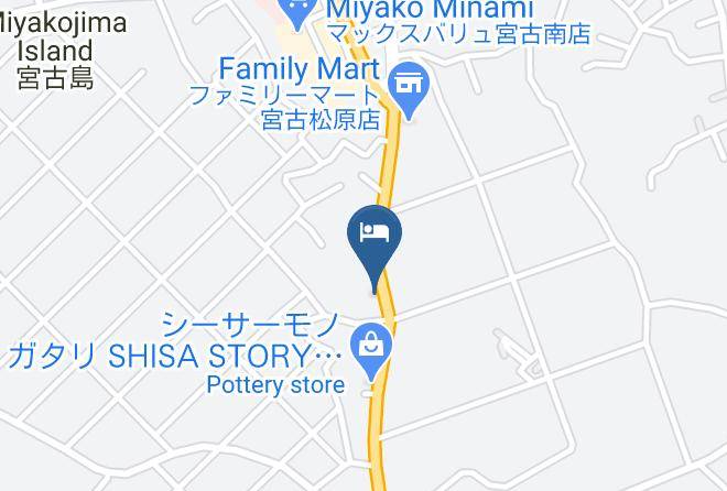 Miyakojima City - Hotel Fit In Maps