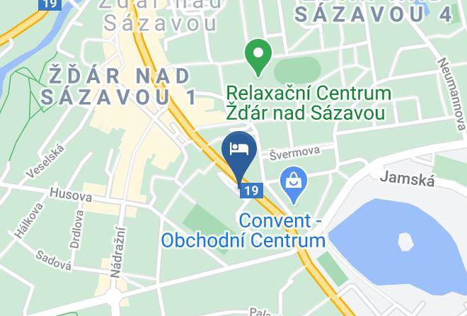 Zdar Nad Sazavou - Hotel Fit Maps