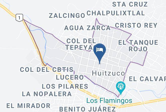 Huitzuco De Los Figueroa - Hotel Fitz Maps