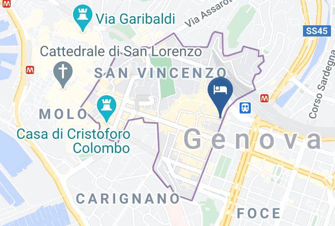 Genoa - Hotel Fiume Maps