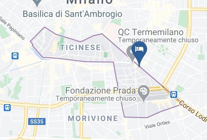 Milan - Hotel Five Maps