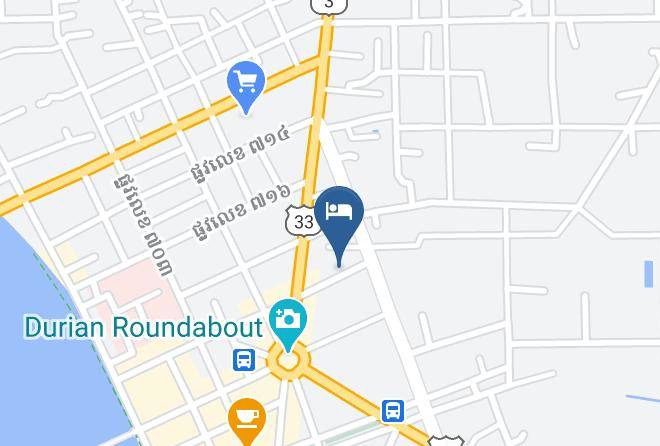 Kampot Town - Hotel Five S Maps