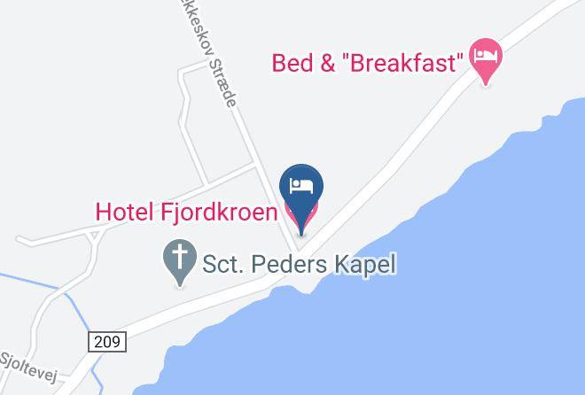 Tappernoje - Hotel Fjordkroen Maps
