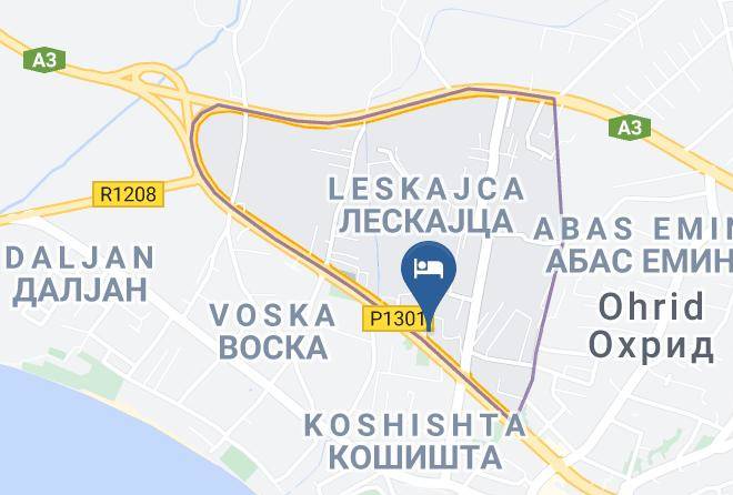 Ohrid - Hotel Flamengo Ohrid Maps
