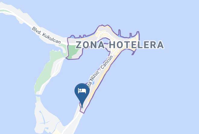 Benito Juarez - Hotel Flamingo Cancun Resort Maps