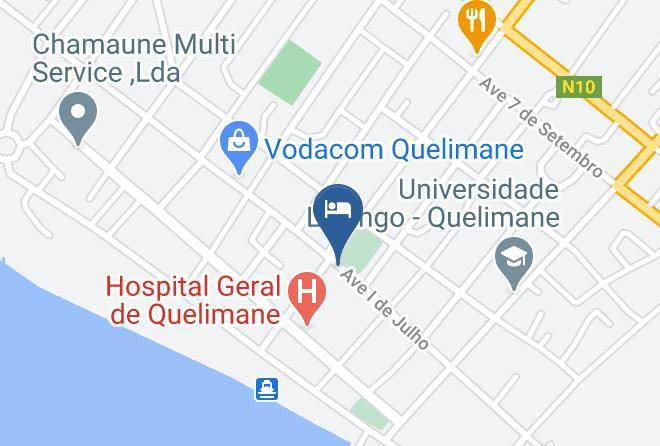Cidade De Quelimane - Hotel Flamingo Maps