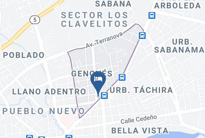 Marino - Hotel Flamingo City Maps