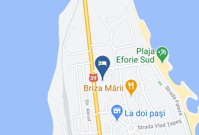 Eforie - Hotel Flamingo Maps