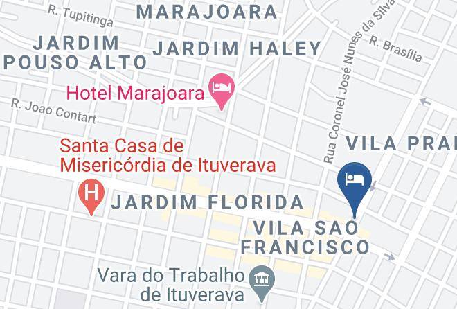 Ituverava - Hotel Flamingo Ituverava Maps