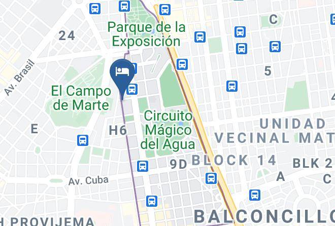 Jesus Maria - Hotel Flamingo Maps