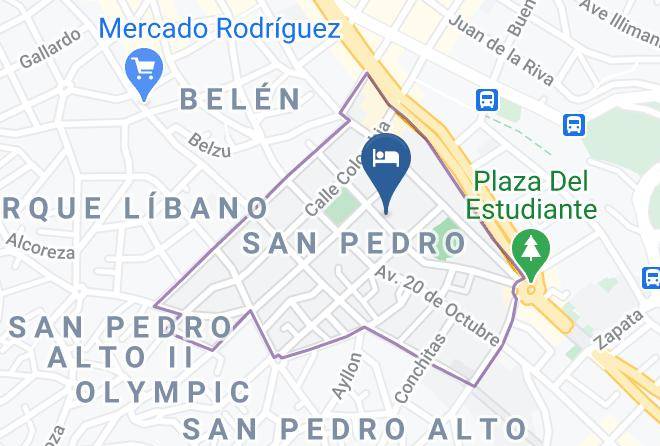 Murillo - Hotel Flamingo Maps