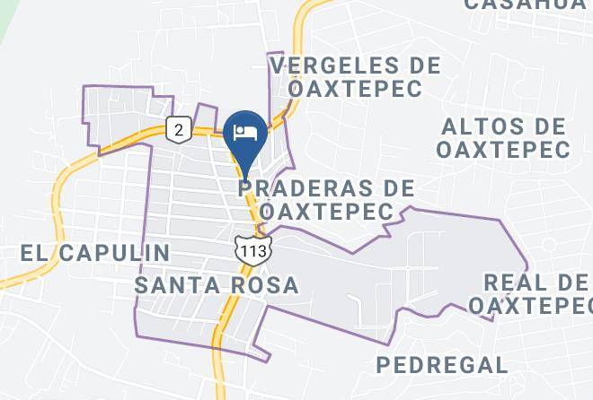 Yautepec - Hotel Flamingos Maps