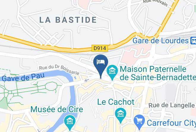 Hautes Pyrenees - Hotel Flandria Maps