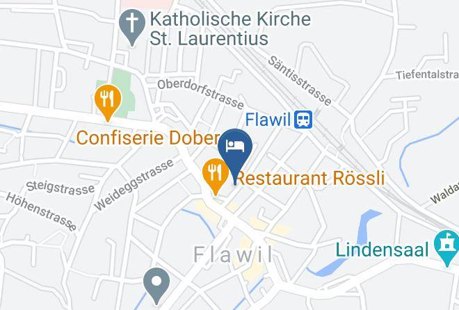 Wil - Hotel Flawil Maps