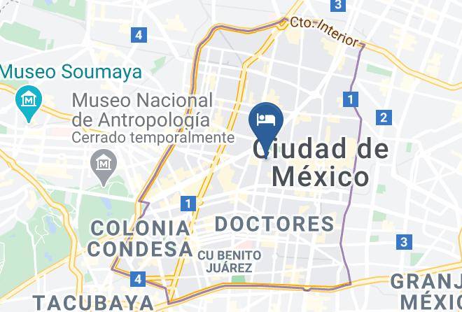 Cuauhtemoc - Hotel Fleming Maps