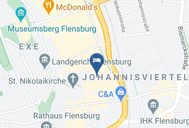 Flensburg - Hotel Flensburger Hof Maps