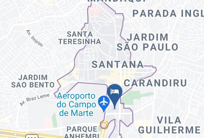 Sao Paulo Santana - Hotel Flert Maps