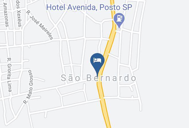 Sao Bernardo - Hotel Flets Sao Bernardo Maps