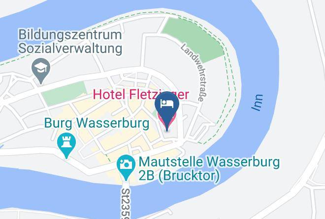 Rosenheim - Hotel Fletzinger Maps