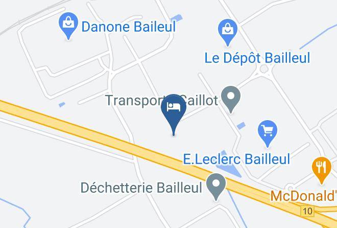 Nord - Hotel Fleur De Lys Bailleul Maps