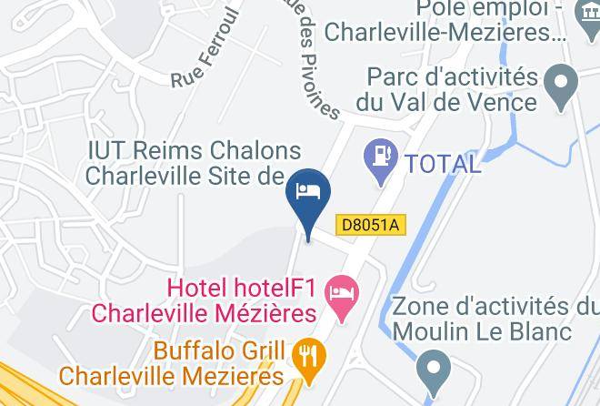 Ardennes - Hotel Fleuritel Maps