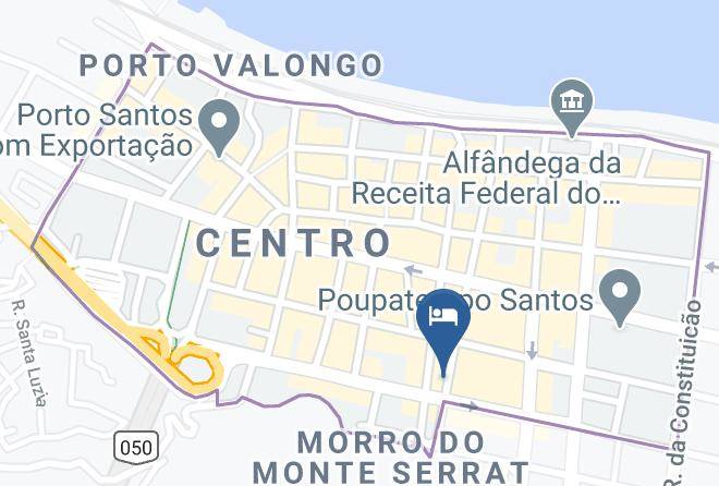 Santos - Hotel Flex De Santos Maps