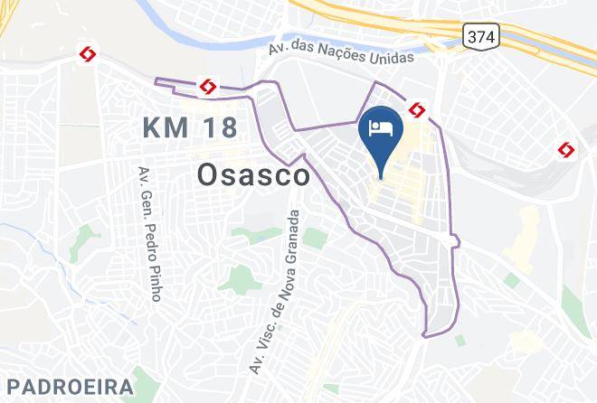Osasco - Hotel Flex In Osasco Maps