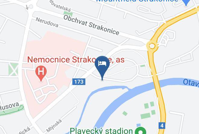 Strakonice - Hotel Float Maps