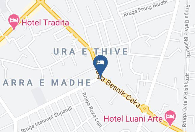 Shkoder - Hotel Floga Maps