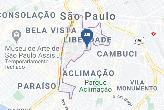 Sao Paulo Liberdade - Hotel Flor Da Liberdade Maps