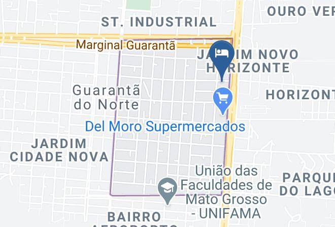 Guaranta Do Norte - Hotel Flor Da Mata Maps