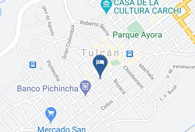 Tulcan - Hotel Flor De Los Andes Maps