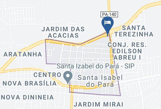 Santa Isabel Do Para - Hotel Flor De Lotus Maps