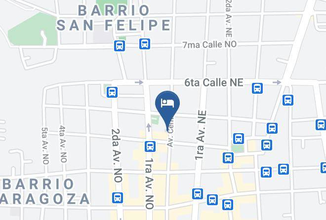 Leon - Hotel Flor De Sarta Maps