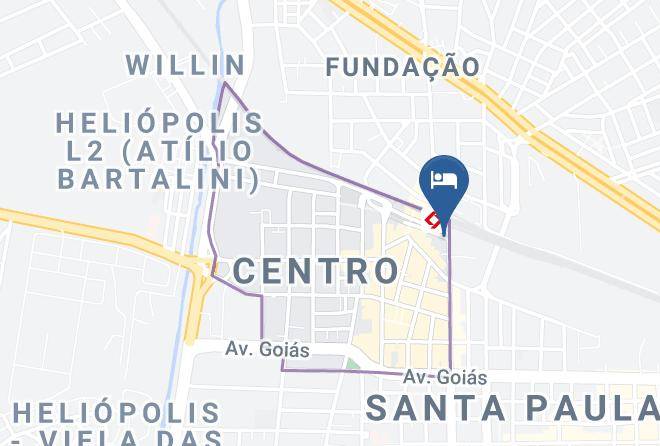 Sao Caetano Do Sul - Hotel Flor Do Amazonas Maps