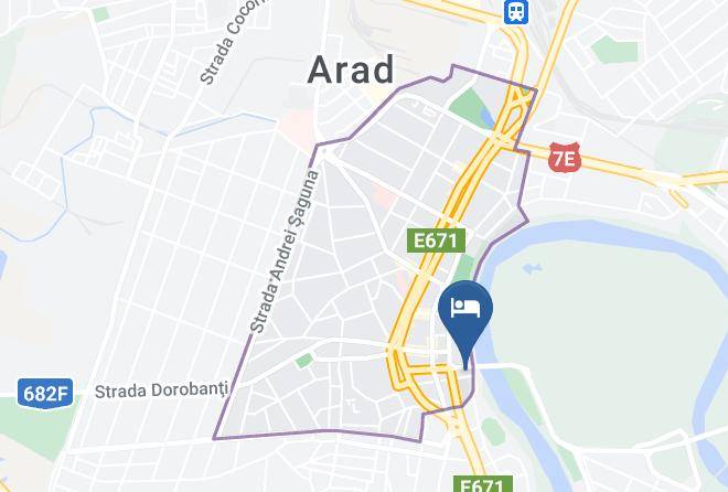 Arad - Hotel Flora Maps
