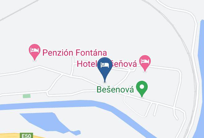 Hotel Flora Besenova Map