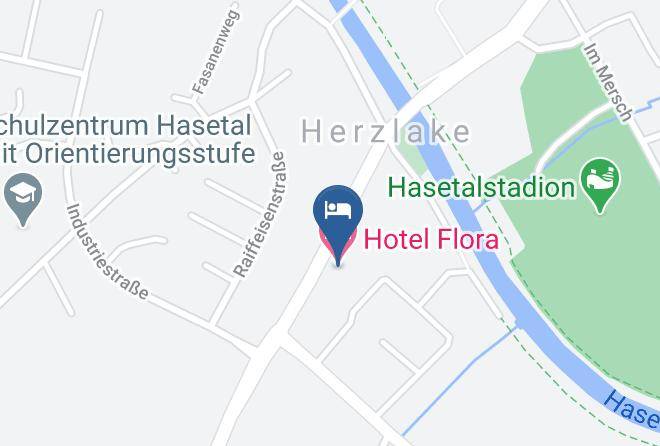 Emsland - Hotel Flora Maps