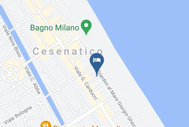 Forli - Hotel Flora Maps