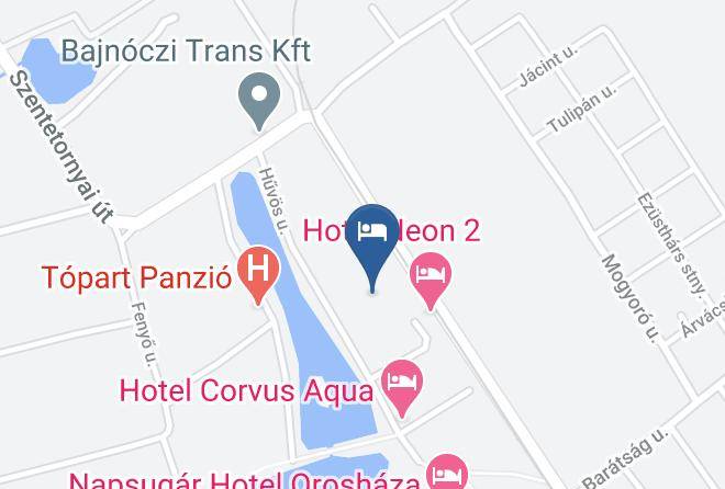 Oroshaza - Hotel Flora Gyoparosfurdo Maps