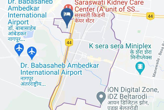 Nagpur - Hotel Flora Inn Maps