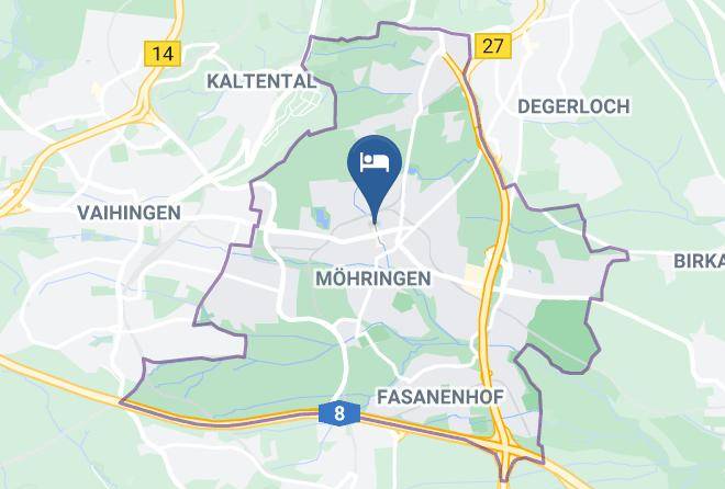 Stuttgart - Hotel Flora Stuttgart Mohringen Maps