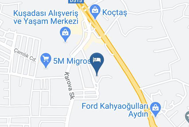 Kusadasi - Hotel Flora Suites Maps