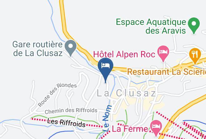 Haute Savoie - Hotel Floralp Maps