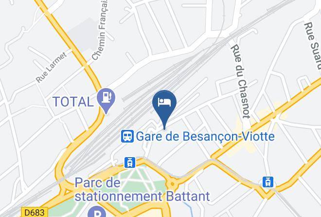 Doubs - Hotel Florel Maps