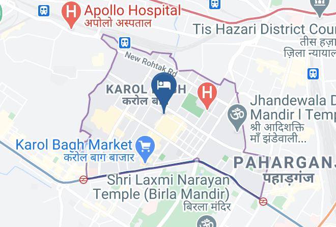 Karol Bagh - Hotel Florence Maps