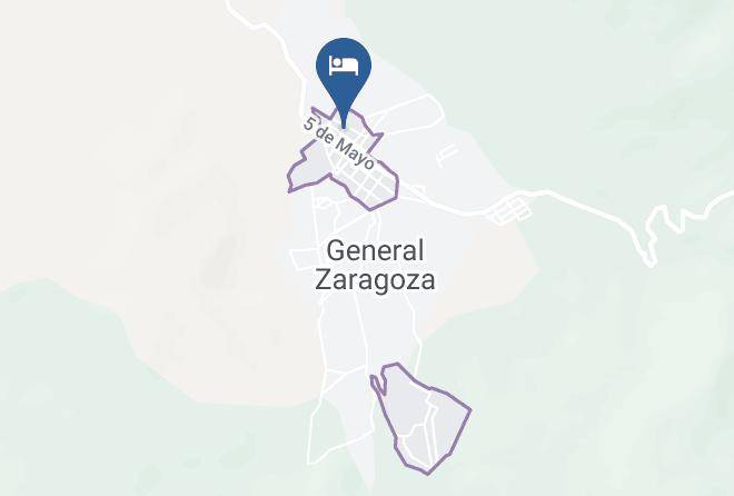 General Zaragoza - Hotel Florencia Maps