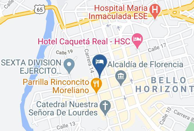 Florencia - Hotel Florencia Inn Maps